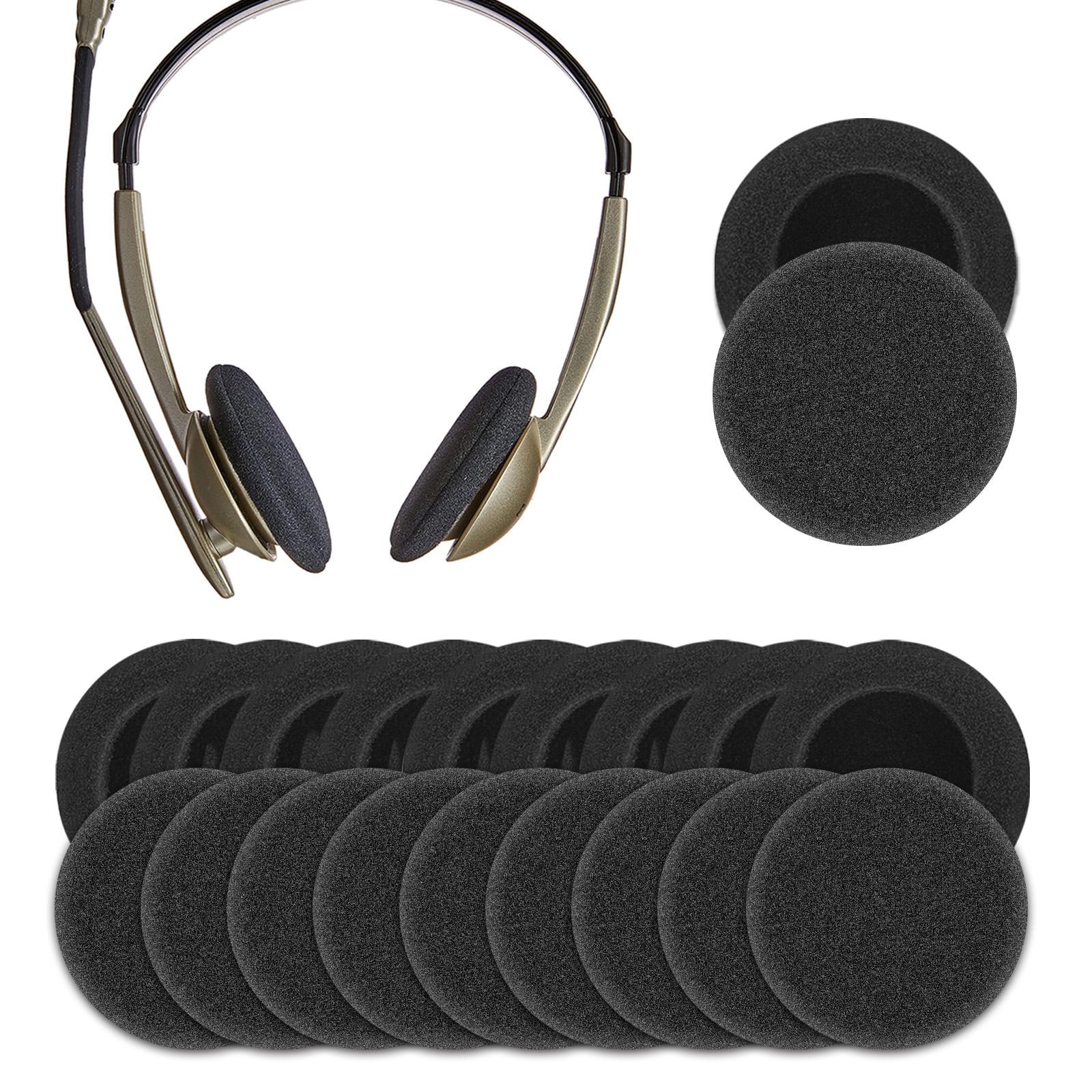 50mm foam earpads