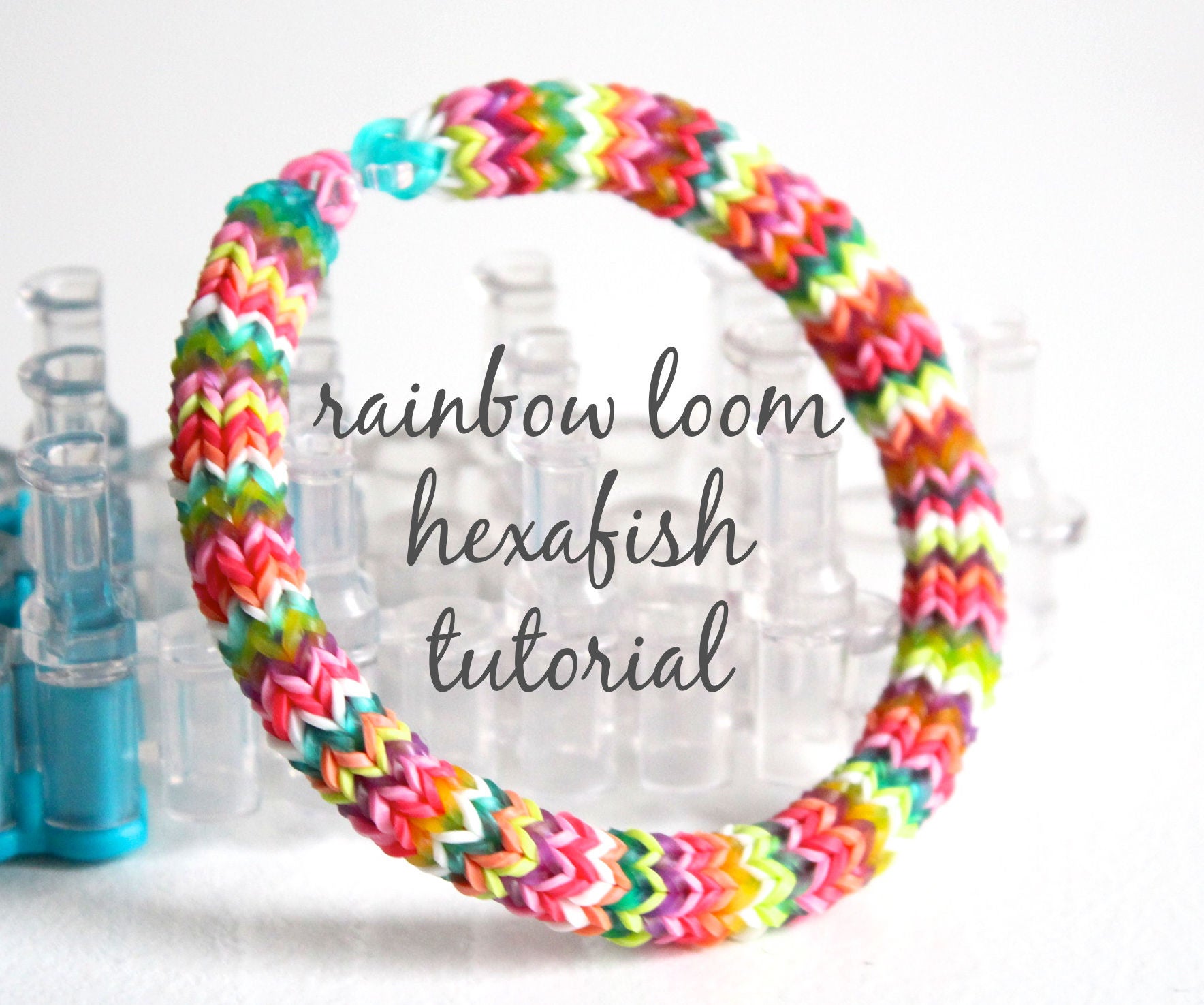 how do you make a rainbow loom bracelet