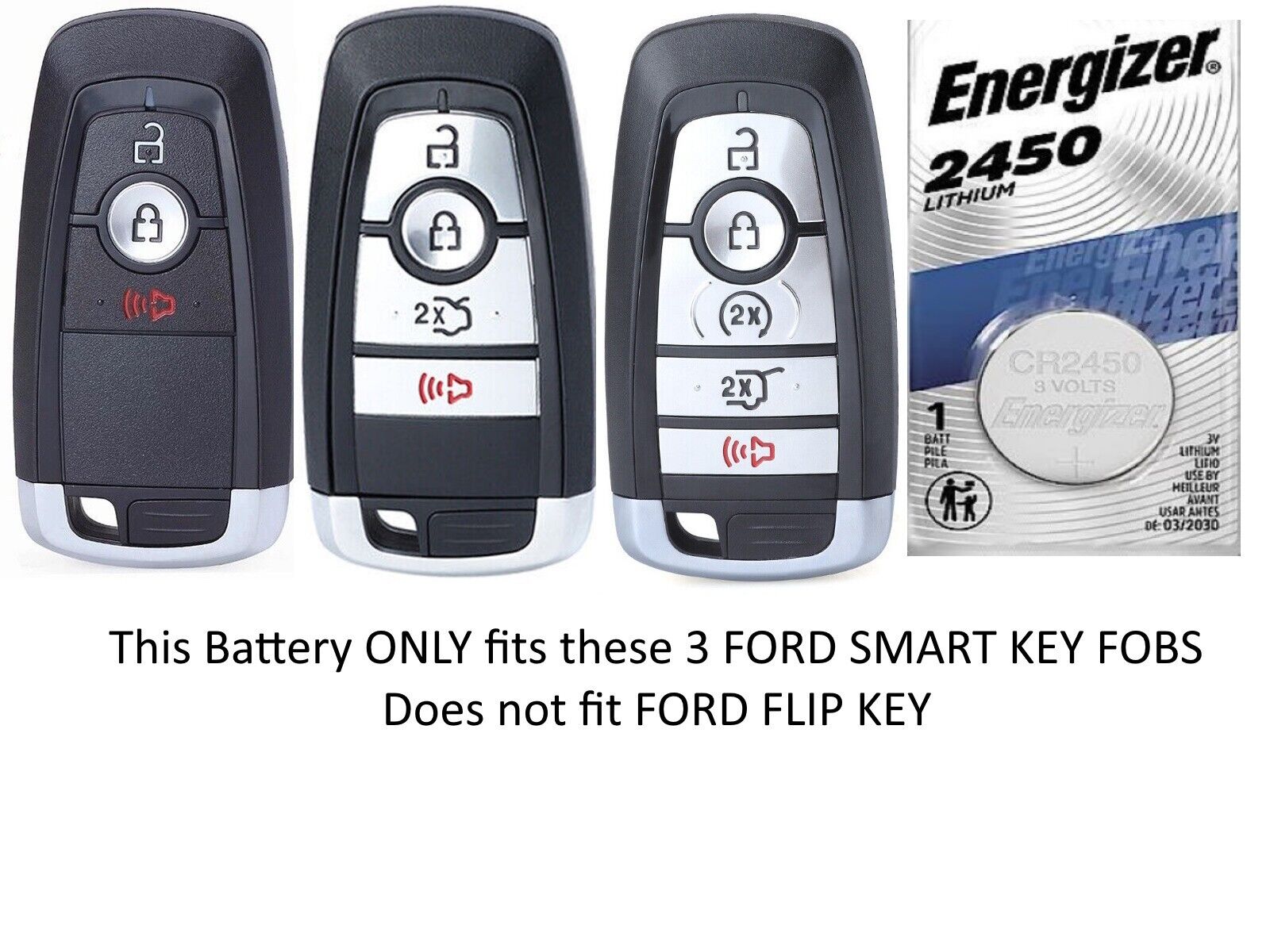 ford f150 key fob battery