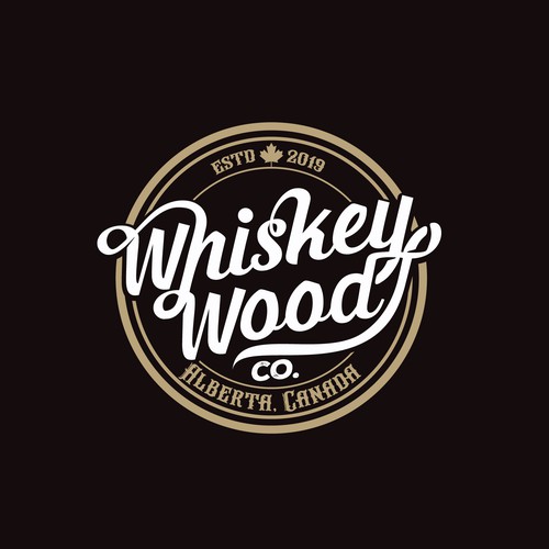 whisky logo design