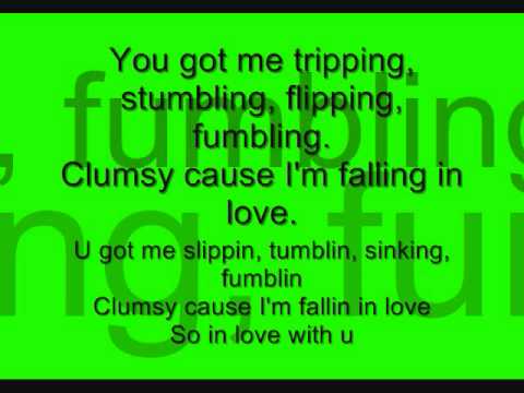 clumsy song lyrics