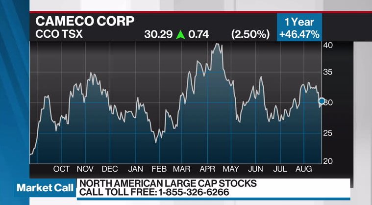 cameco toronto stock