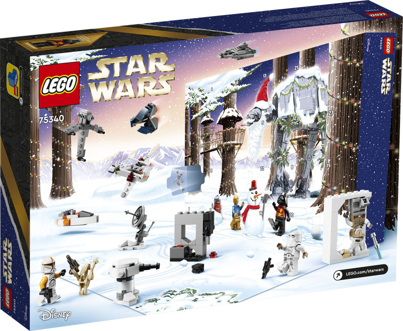 2022 lego star wars advent calendar