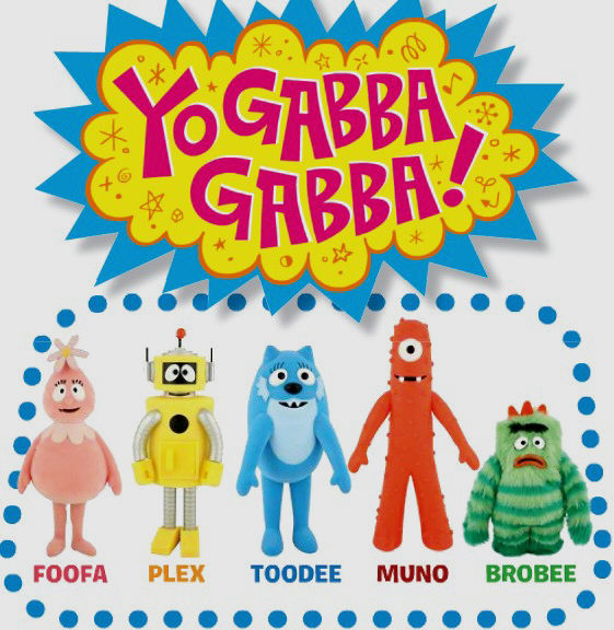 characters from yo gabba gabba