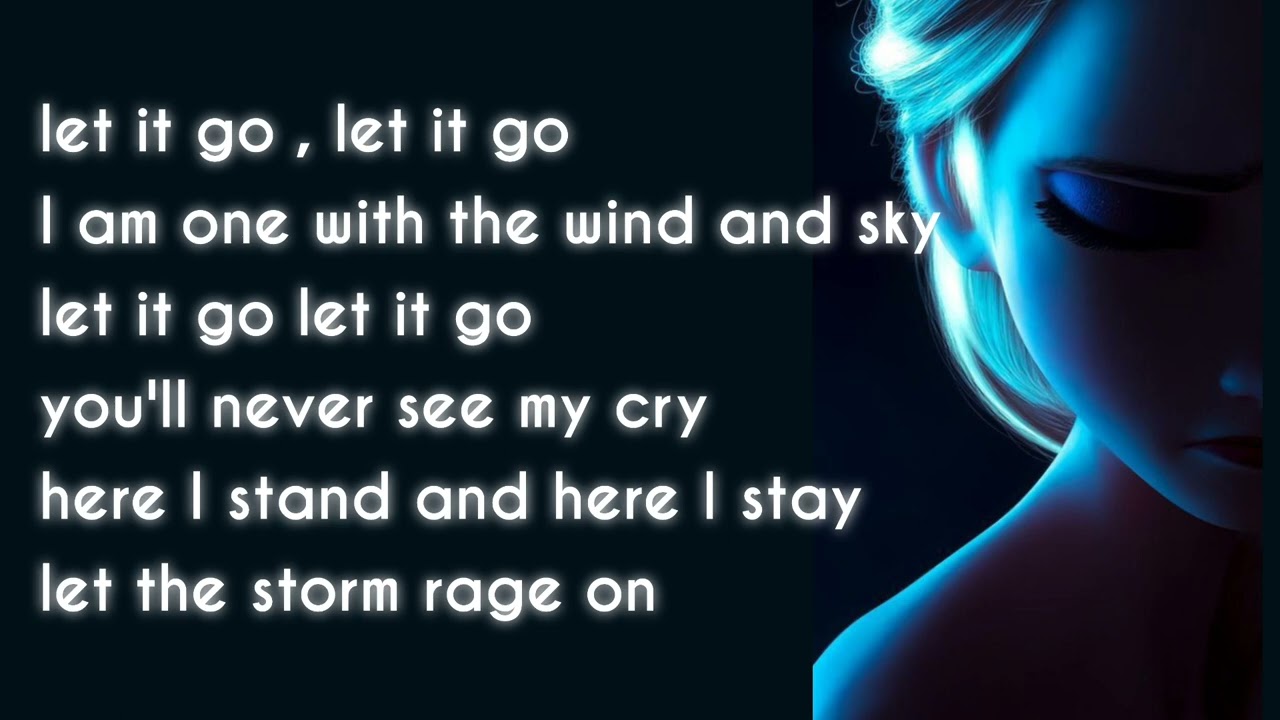 let it go let it go lyrics