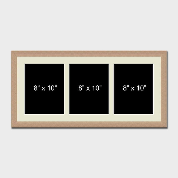 triple 8x10 picture frame horizontal