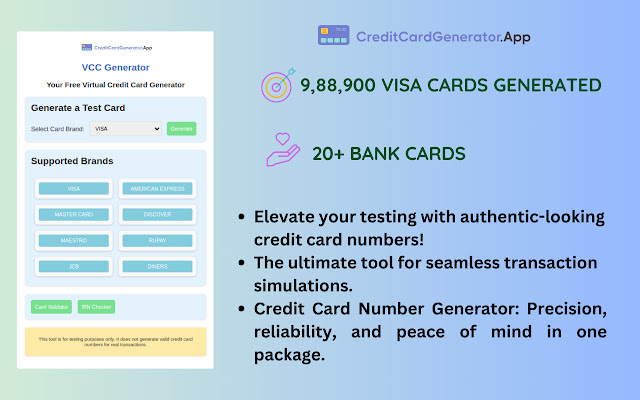 credit card generator