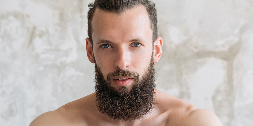 medium hair and beard styles