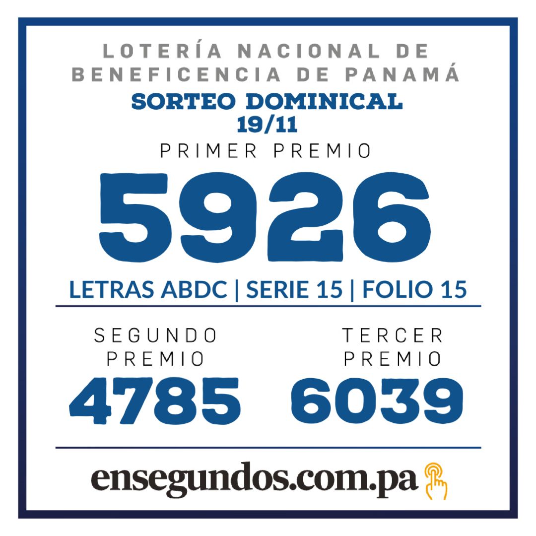 loteria nacional 19 de noviembre 2021