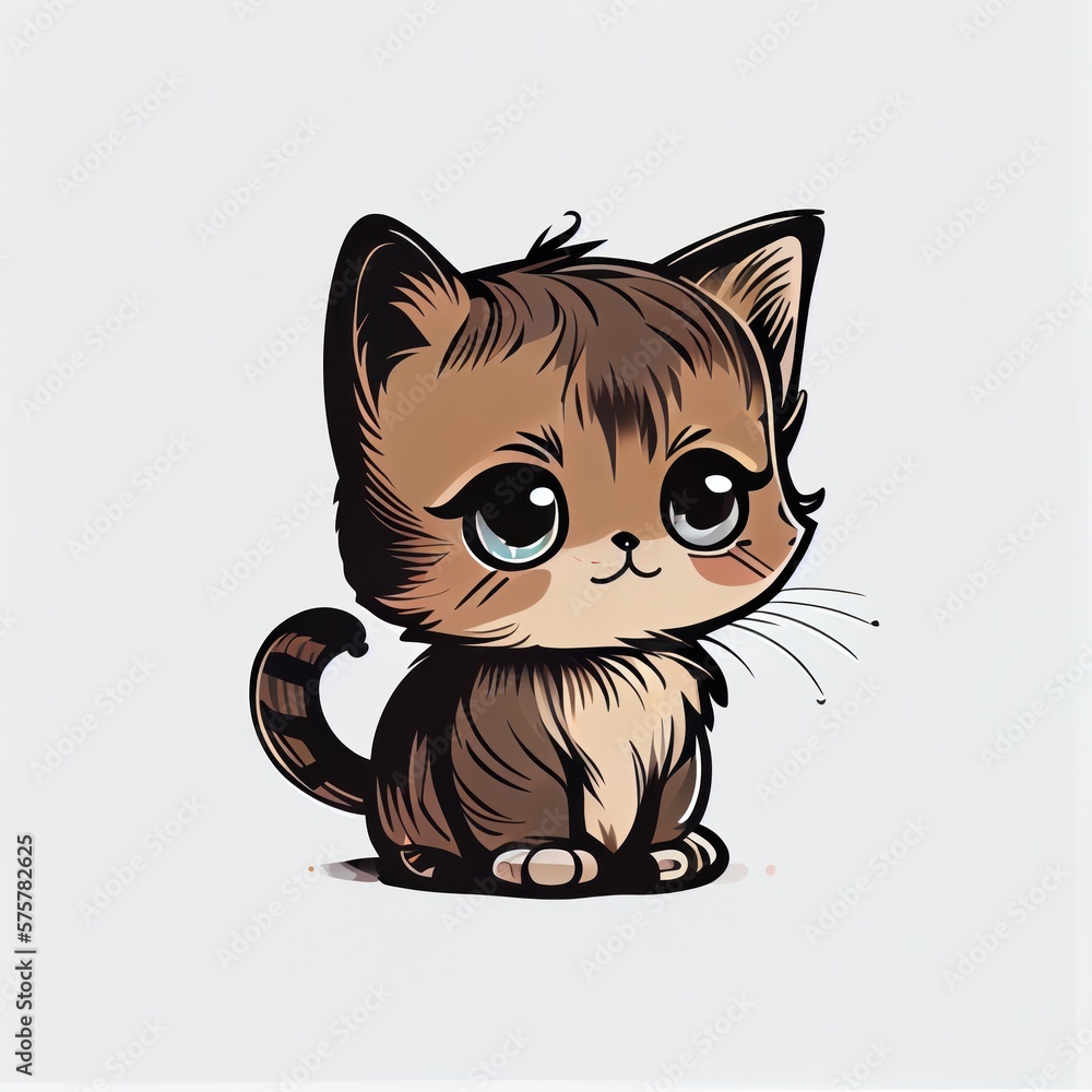 cute cartoon cat