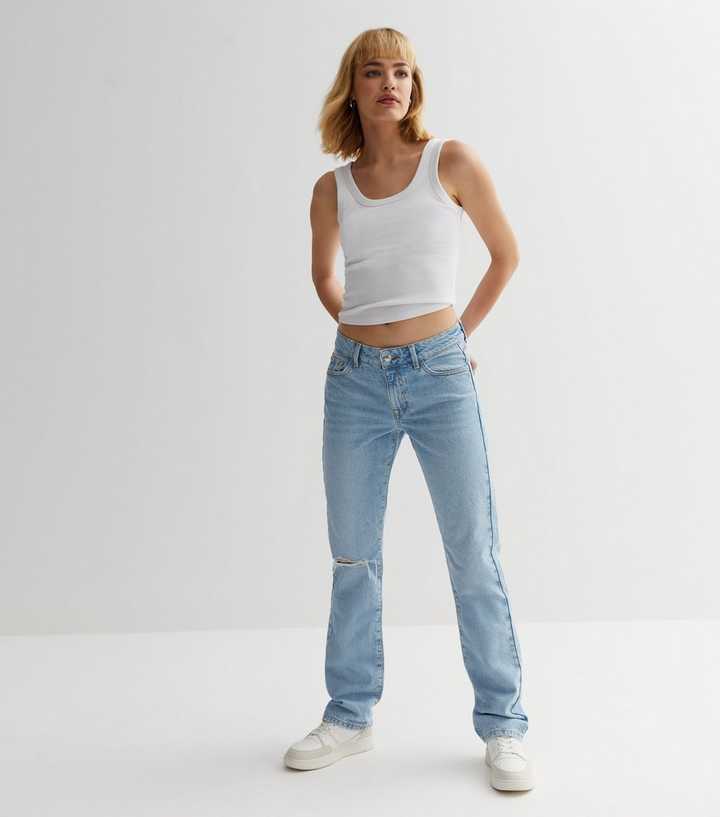 jeans low waist straight leg