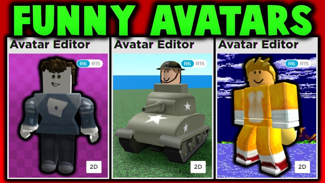 roblox funny avatars