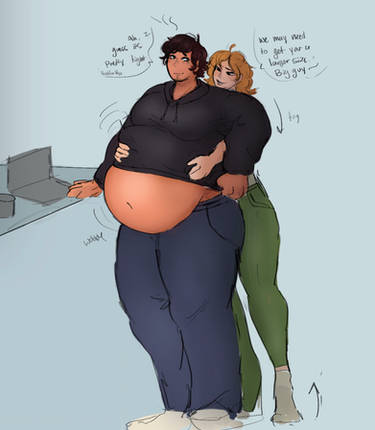 male weight gain art