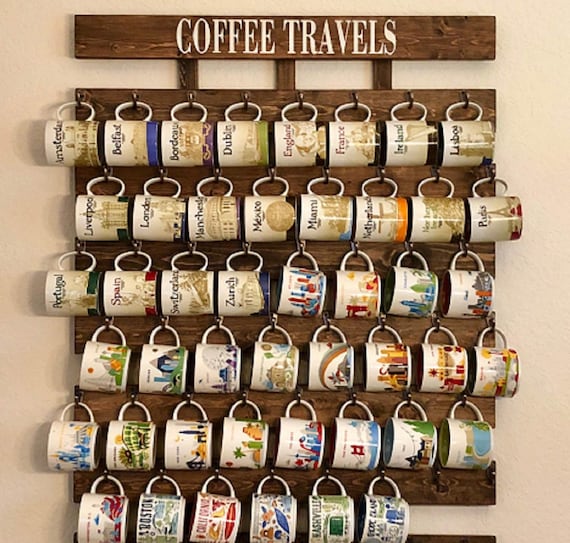 coffee mug shelf