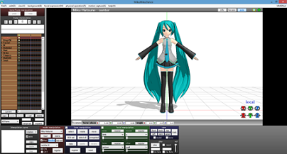 mikumikudance model