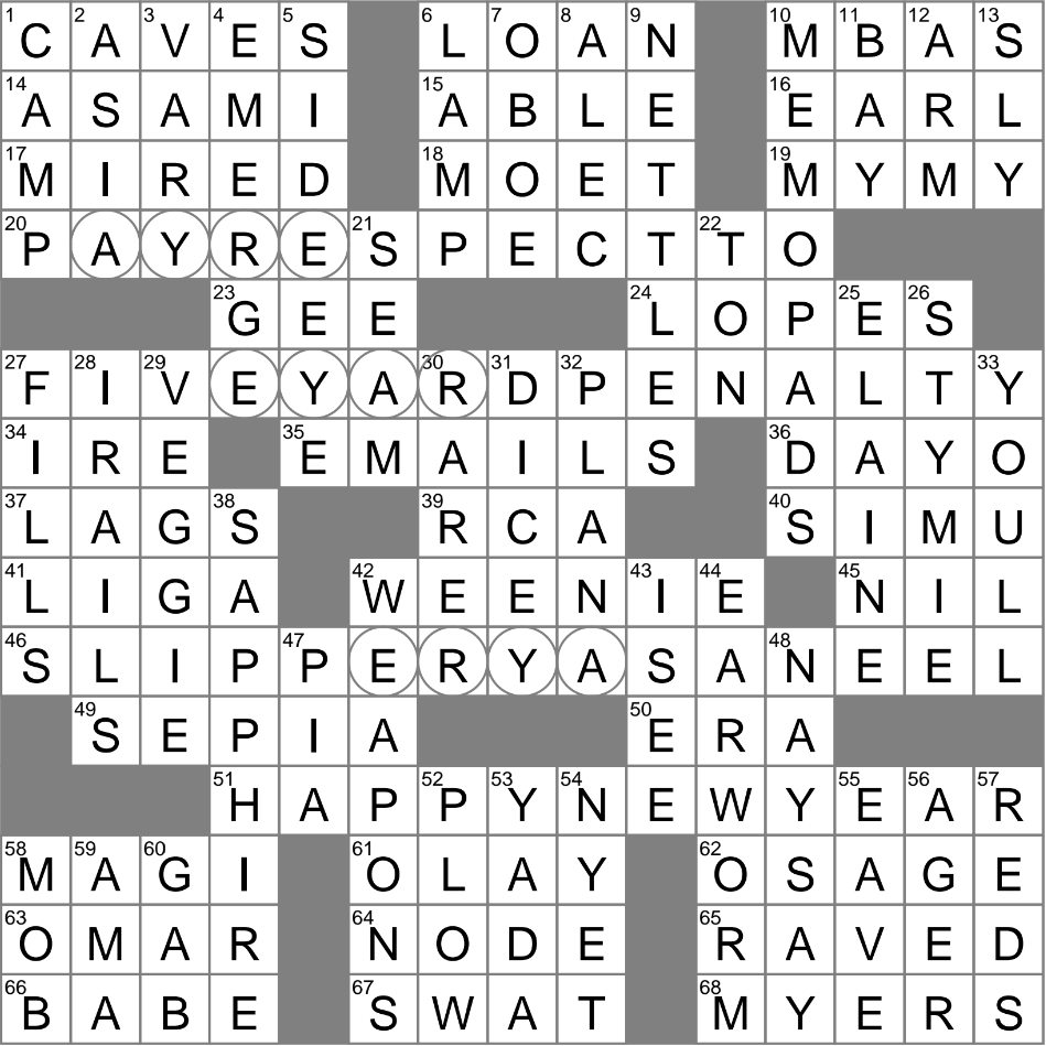 glance over crossword clue 4 letters