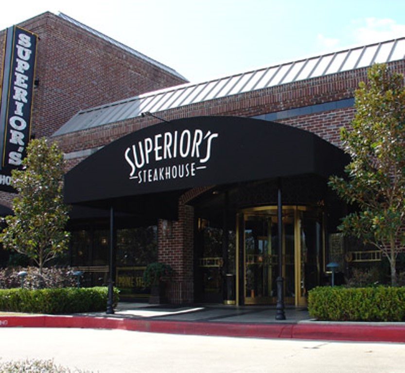 superior steakhouse shreveport menu