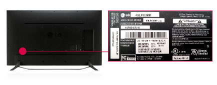 lg tv serial number search