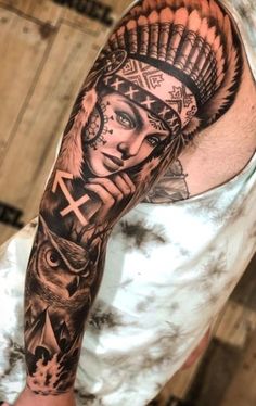 tatuajes de apaches mujeres