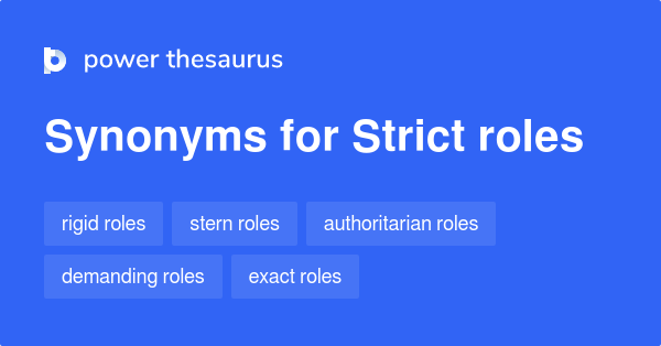 strict synonym