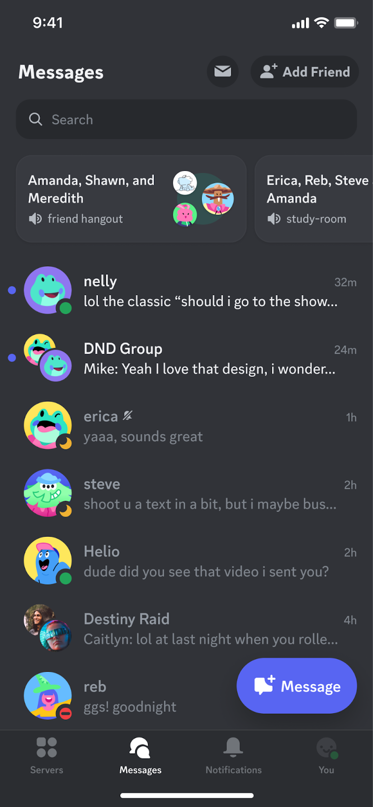how to get the new discord layout