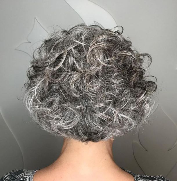 short curly haircuts for over 50