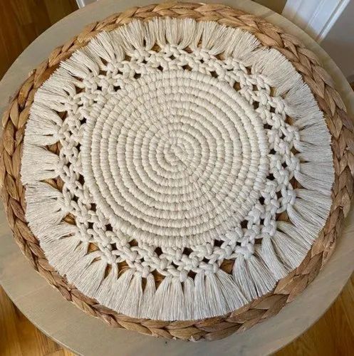 macrame table mat