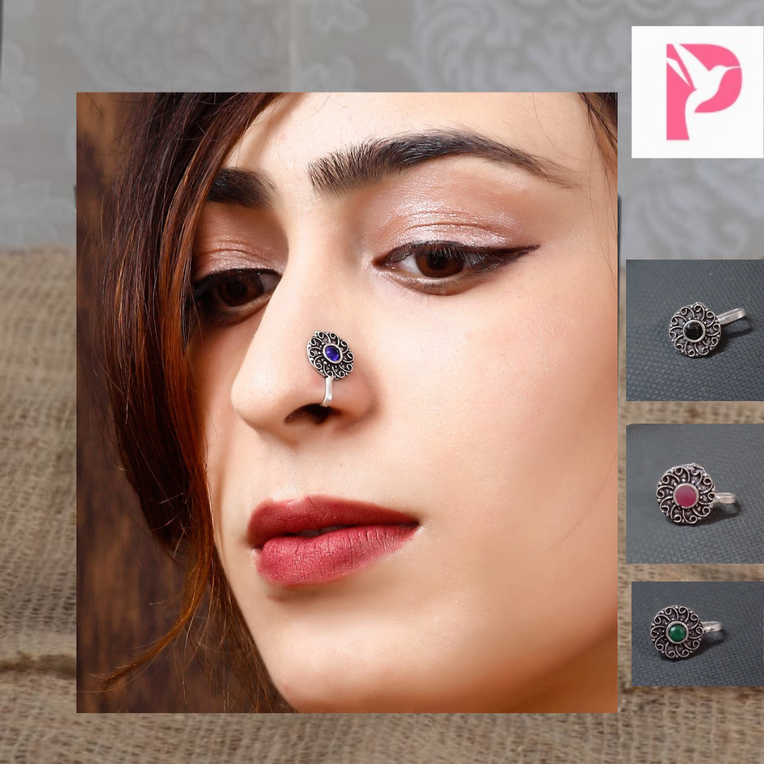 nose pin round shape