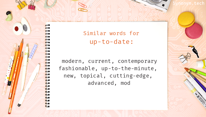 up to-date synonym