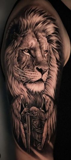 leones tatuajes