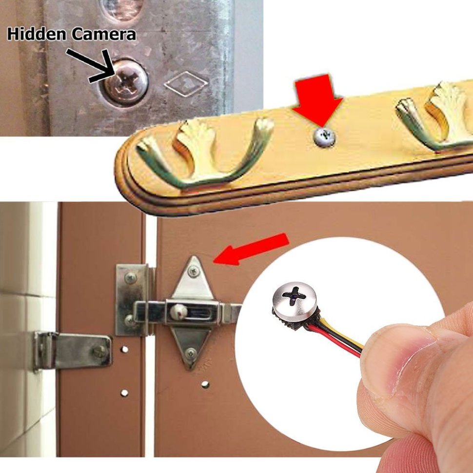 hidden camera screws