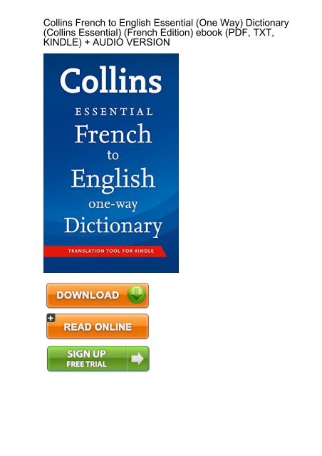 french to english dictionary pdf free download