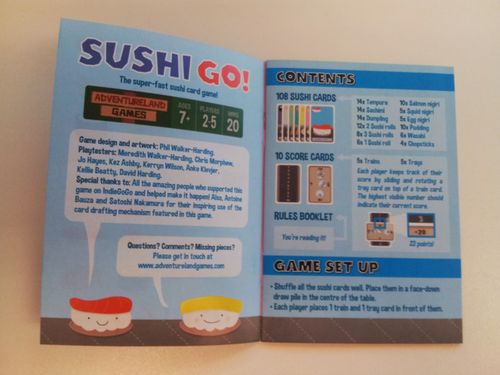 sushi go rulebook