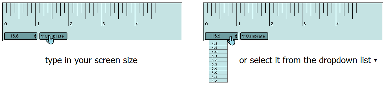 5.4 cm to inches