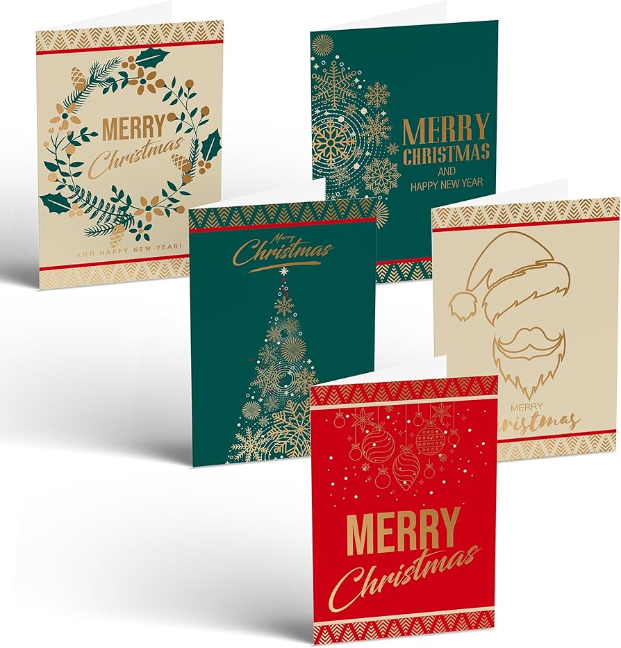 amazon christmas card packs