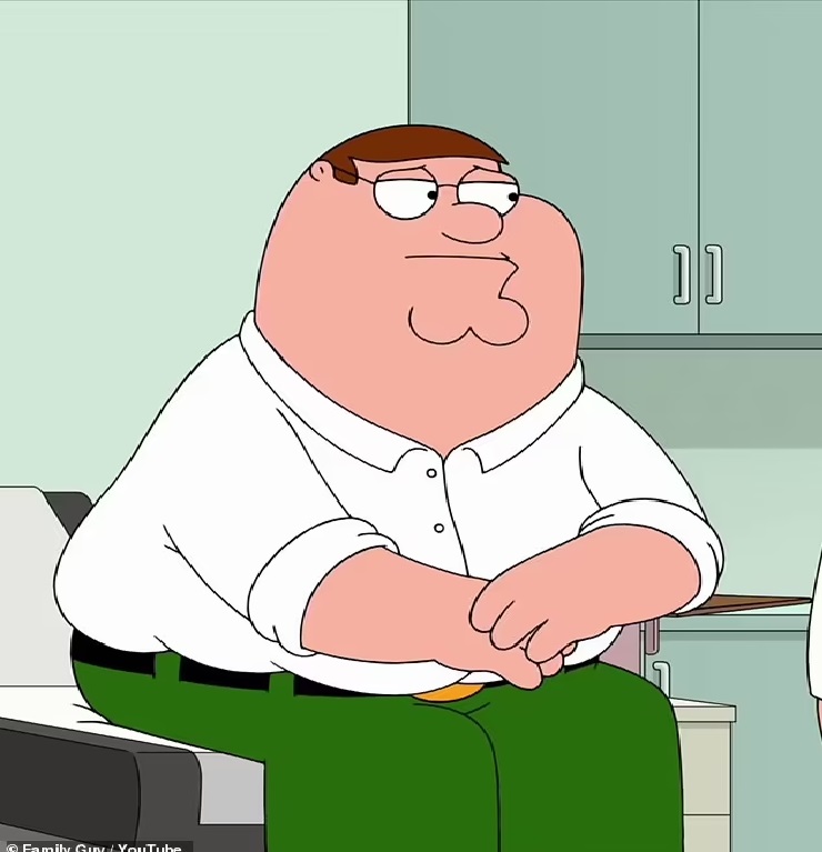 sad peter griffin