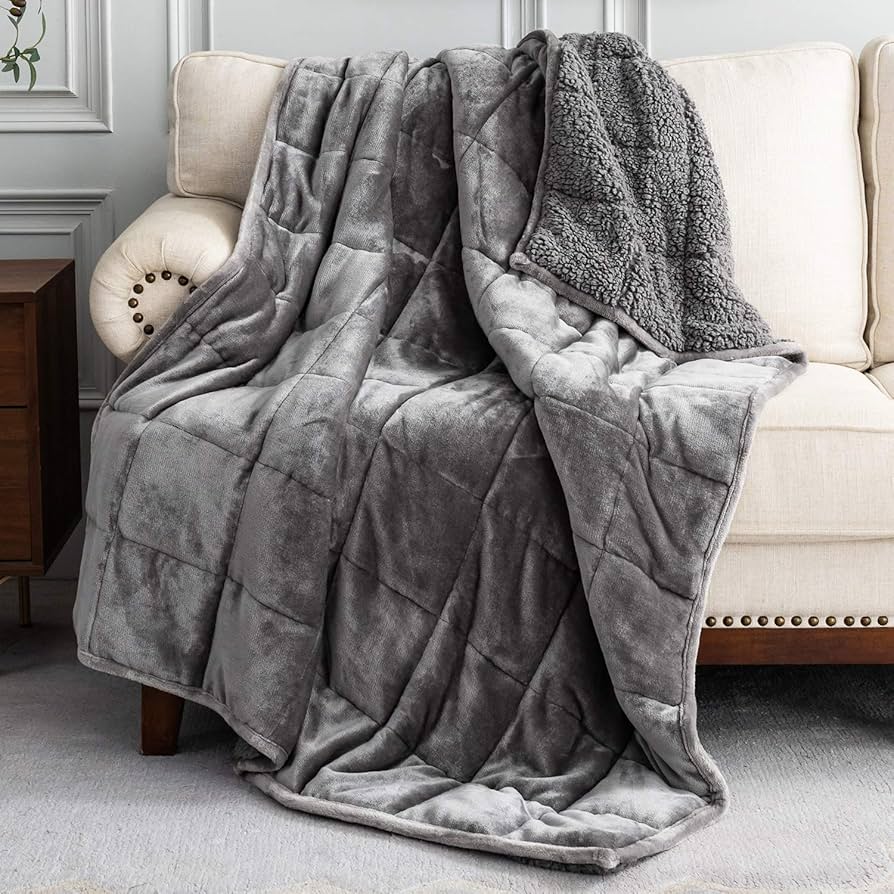 fluffy weighted blanket