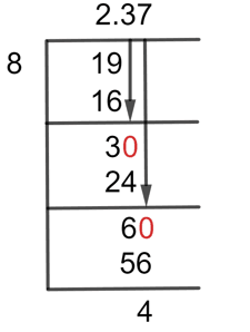 3/8 in decimals