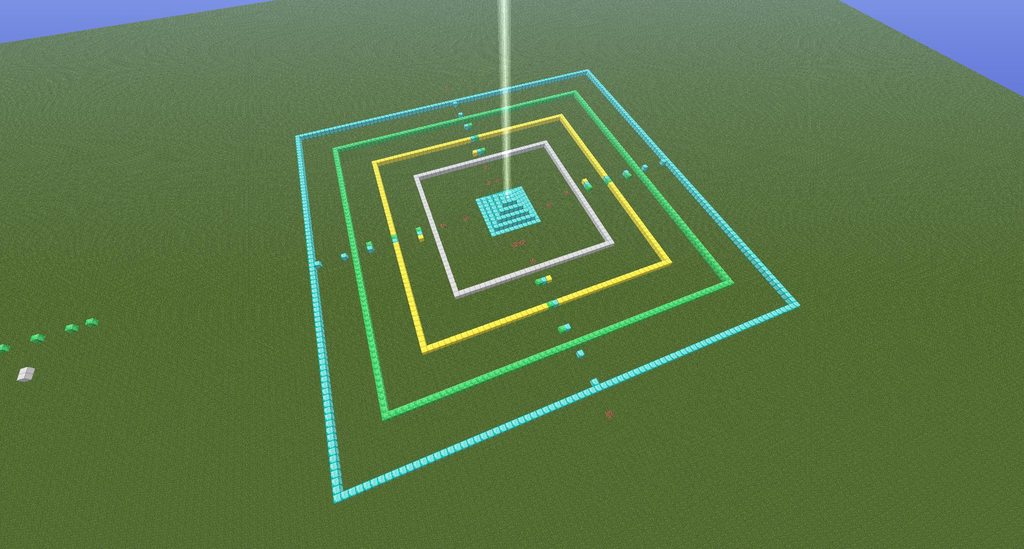 minecraft beacon radius