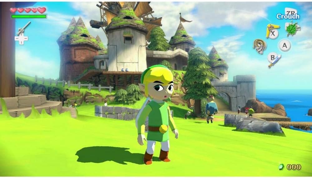 nintendo wii u wind waker