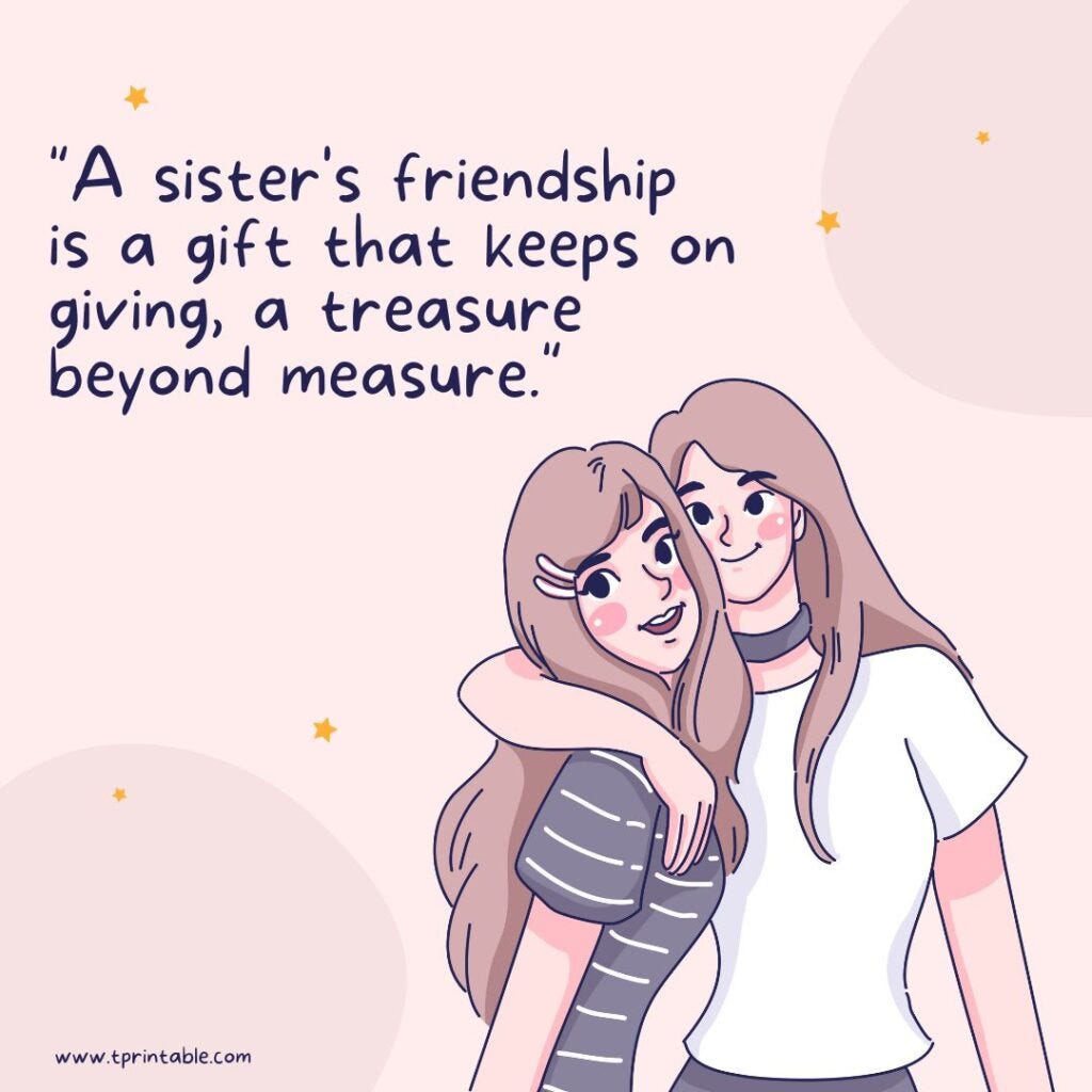 sister quotes with images