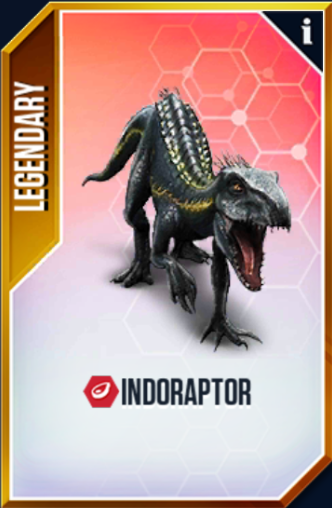 indoraptor jurassic world the game