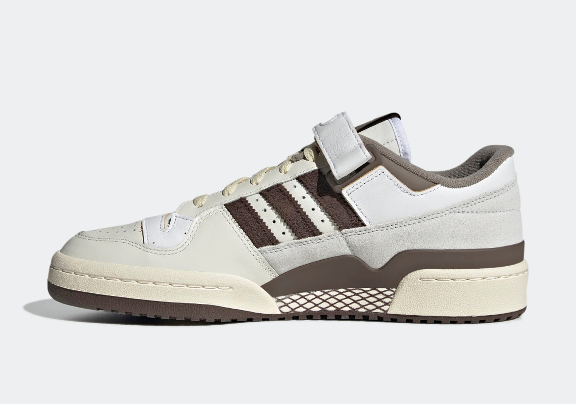 adidas forum 84 low off white brown