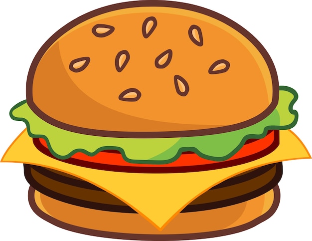 hamburger clip art