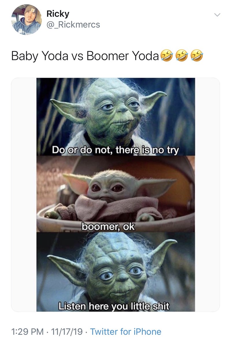 baby yoda memes español