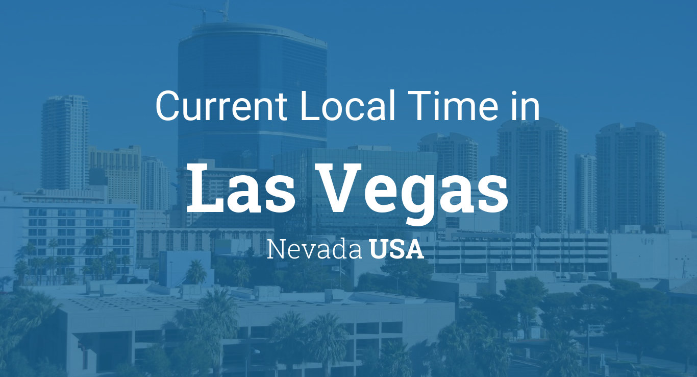 las vegas nv local time