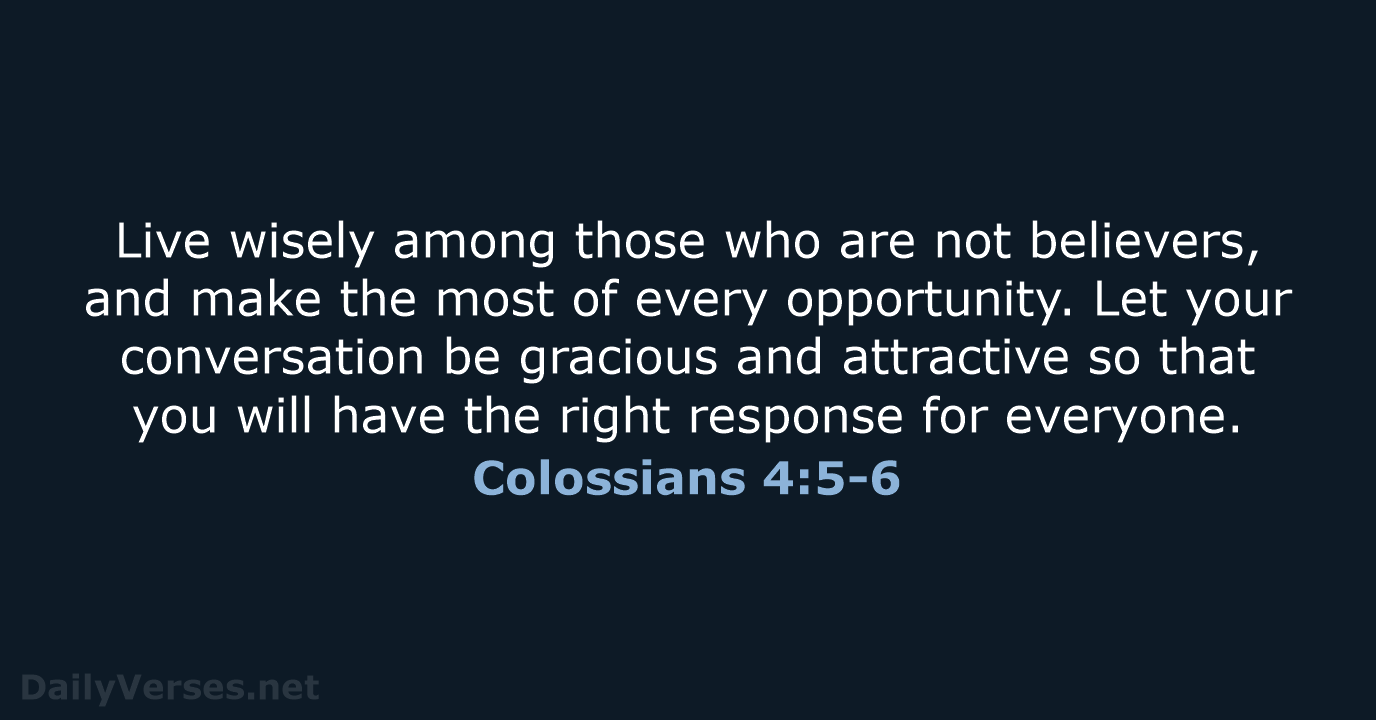 colossians 4 nlt