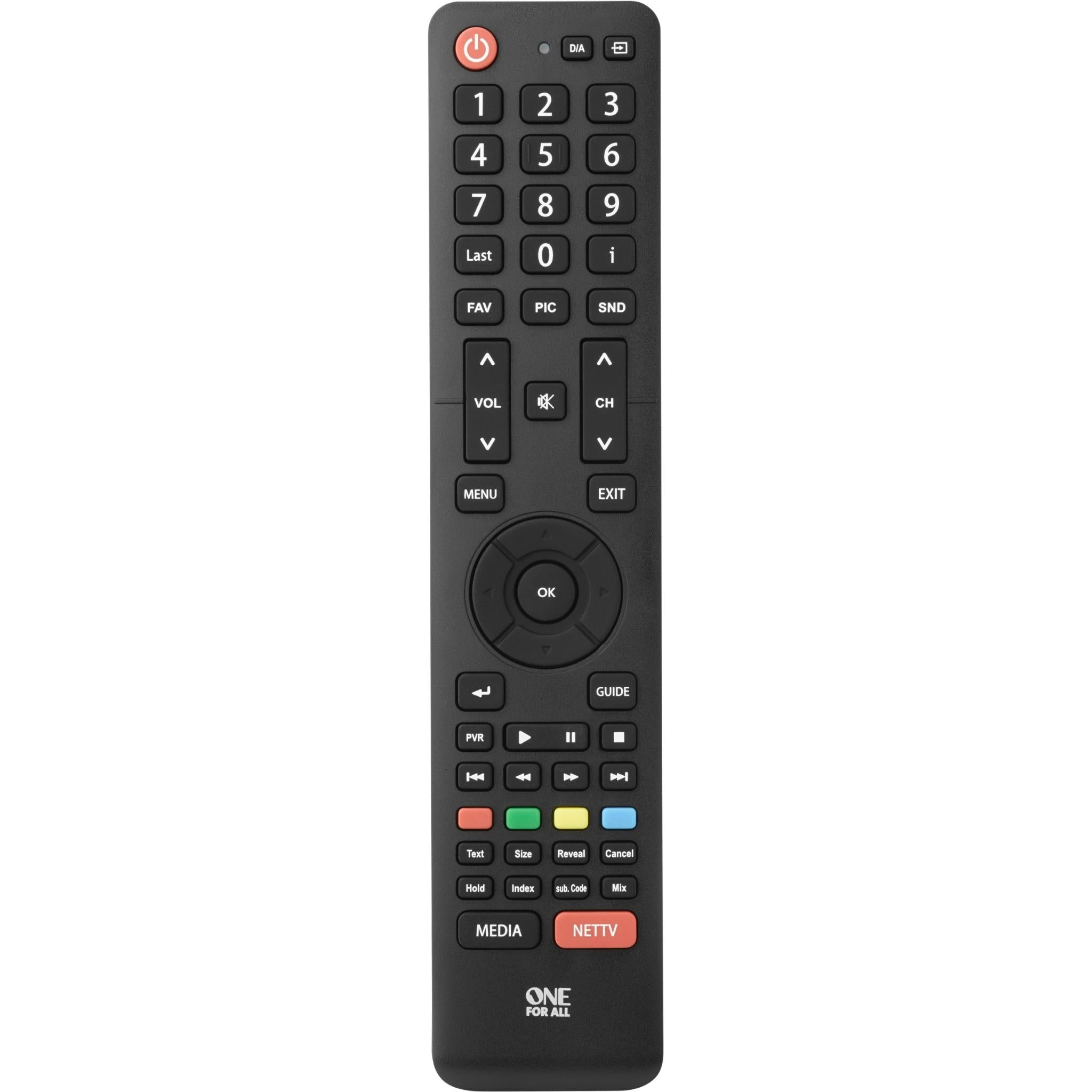 universal tv remote hisense