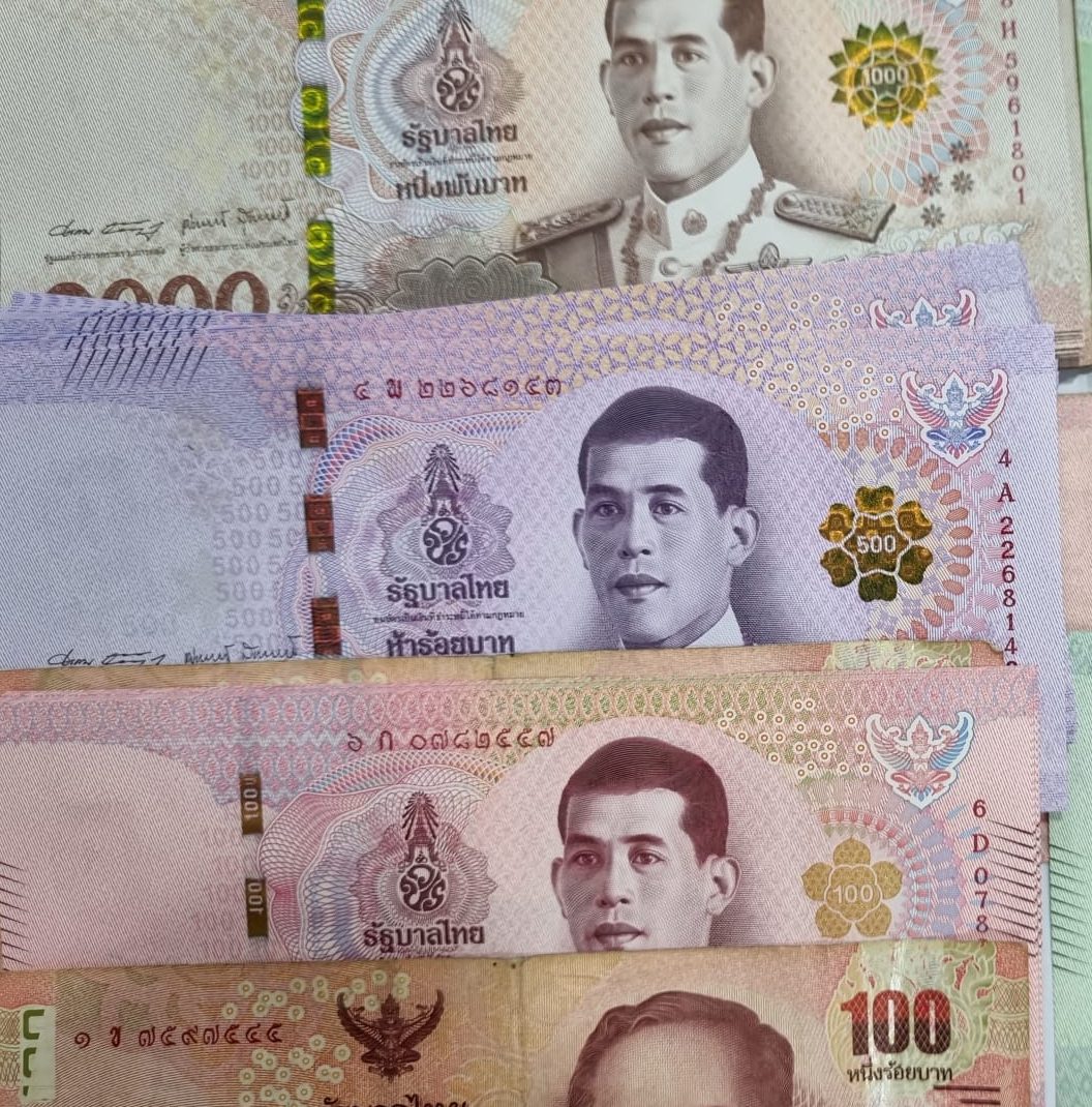 1200 baht to aud