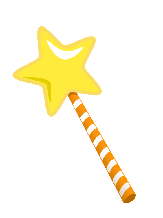 witch wand clipart